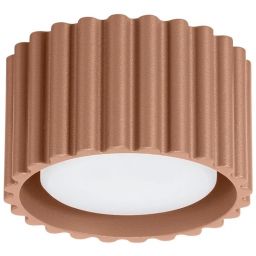 Sollux Lighting Aura lampa podsufitowa 1x10 W mocca SL.1807