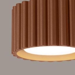 Sollux Lighting Aura lampa podsufitowa 1x10 W mocca SL.1807