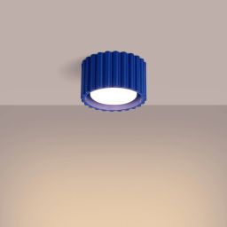 Sollux Lighting Aura lampa podsufitowa 1x10 W ultramaryna SL.1812