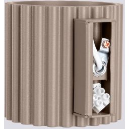 Sollux Lighting Aura kinkiet 1x10 W taupe SL.1816