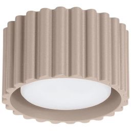 Sollux Lighting Aura lampa podsufitowa 1x10 W taupe SL.1817
