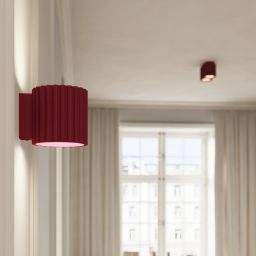 Sollux Lighting Aura lampa podsufitowa 2x10 W burgund SL.1820