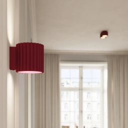 Sollux Lighting Aura lampa podsufitowa 1x10 W burgund SL.1822