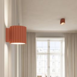 Sollux Lighting Aura lampa podsufitowa 2x10 W brzoskwiniowa SL.1825