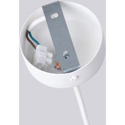 Sollux Lighting Halo lampa wisząca 6x8 W biała SL.1829