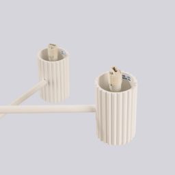 Sollux Lighting Halo lampa wisząca 6x8 W beżowa SL.1831