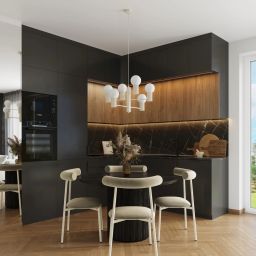 Sollux Lighting Halo lampa wisząca 6x8 W beżowa SL.1831