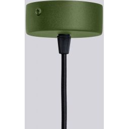 Sollux Lighting Halo lampa wisząca 6x8 W zielona oliwkowa SL.1832