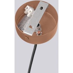 Sollux Lighting Halo lampa wisząca 6x8 W mocca SL.1834