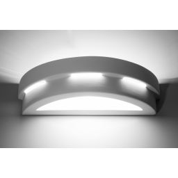 Sollux Lighting Helios kinkiet 1x60W biały SL.0002