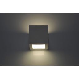 Sollux Lighting Leo kinkiet 1x60W biały SL.0005