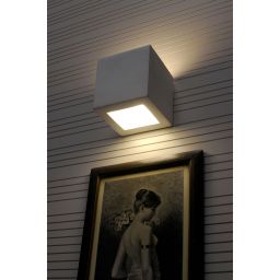 Sollux Lighting Leo kinkiet 1x60W biały SL.0005
