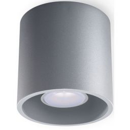 Sollux Lighting Orbis lampa podsufitowa 1x40W szara SL.0018