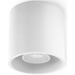 Sollux Lighting Orbis lampa podsufitowa 1x40W biała SL.0021