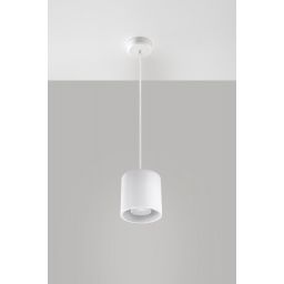 Sollux Lighting Orbis lampa wisząca 1x40W biała SL.0053