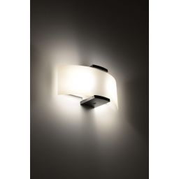 Sollux Lighting Emilio kinkiet 2x60W biały/wenge SL.0185