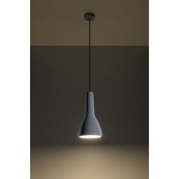 Sollux Lighting Empoli lampa wisząca 1x60W szara SL.0280
