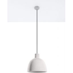 Sollux Lighting Damaso lampa wisząca 1x60W szara SL.0281