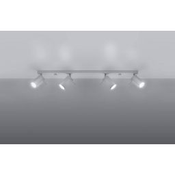 Sollux Lighting Ring lampa podsufitowa 4x40W biała SL.0331