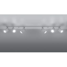 Sollux Lighting Ring lampa podsufitowa 6x8W biała SL.0333