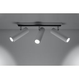 Sollux Lighting Direzione lampa podsufitowa 3x6W biała SL.0497