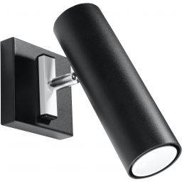 Sollux Lighting Direzione kinkiet 1x6W czarny SL.0498