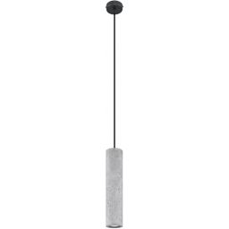 Sollux Lighting Luvo lampa wisząca 1x40W beton/czarna SL.0653