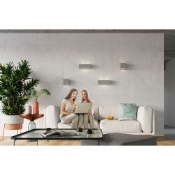 Sollux Lighting Vega kinkiet 1x60W szary SL.0877