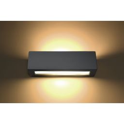 Sollux Lighting Vega kinkiet 1x60W szary SL.0877