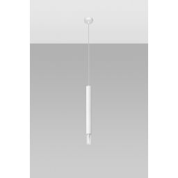 Sollux Lighting Wezyr lampa wisząca 1x40W biała SL.0957