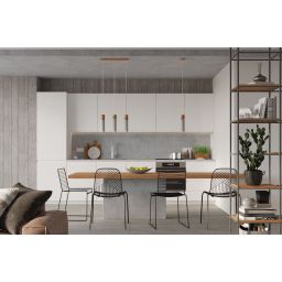 Sollux Lighting Zane lampa wisząca 1x40W szary/drewno naturalne SL.0965