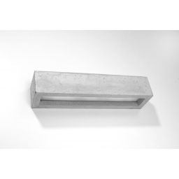 Sollux Lighting Vega 50 kinkiet 1x60W szary SL.0993