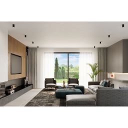 Sollux Lighting Lagos 20 lampa podsufitowa 1x40W czarna SL.1001