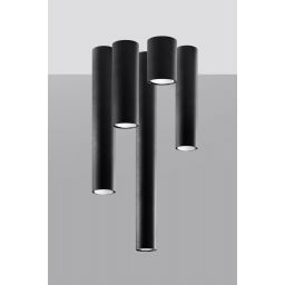 Sollux Lighting Lagos 20 lampa podsufitowa 1x40W czarna SL.1001