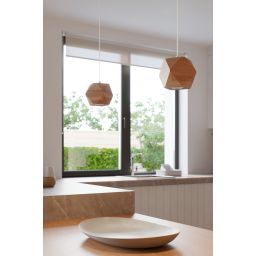 Sollux Lighting Woody lampa wisząca 1x40W drewno naturalne SL.1011