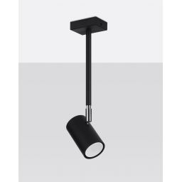 Sollux Lighting Norano lampa podsufitowa 1x12 W czarna SL,1074