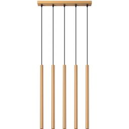 Sollux Lighting Pastelo lampa wisząca 5x8W złoty SL.1173