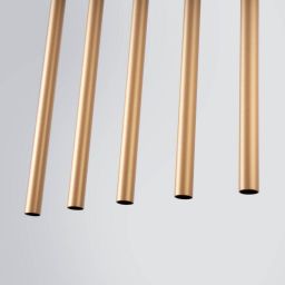 Sollux Lighting Pastelo lampa wisząca 5x8W złoty SL.1173