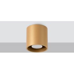 Sollux Lighting Orbis lampa podsufitowa 1x10W złoty SL.1180