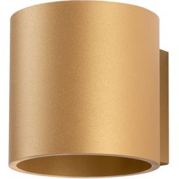 Sollux Lighting Orbis kinkiet 1x8 W złoty SL.1181
