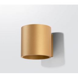 Sollux Lighting Orbis kinkiet 1x8 W złoty SL.1181
