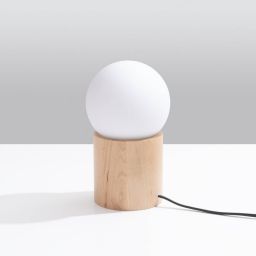 Sollux Lighting Boomo lampa stołowa 1x8W naturalne drewno SL.1193