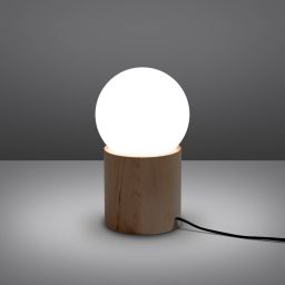 Sollux Lighting Boomo lampa stołowa 1x8W naturalne drewno SL.1193