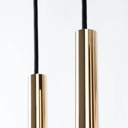 Sollux Lighting Pastelo lampa wisząca 3x8W złoty połysk SL.1197