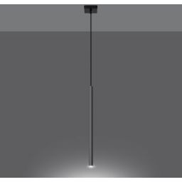 Sollux Lighting Pastelo lampa wisząca 1x8W chrom SL.1199