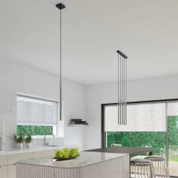 Sollux Lighting Pastelo lampa wisząca 1x8W chrom SL.1199