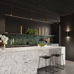 Sollux Lighting Lagos lampa wisząca 3x10W złoty połysk SL.1201