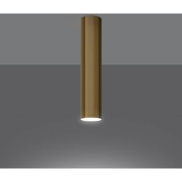 Sollux Lighting Lagos lampa podsufitowa 1x10W złoty połysk SL.1203