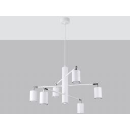 Sollux Lighting Lemmi lampa wisząca 6x10W biały SL.1206