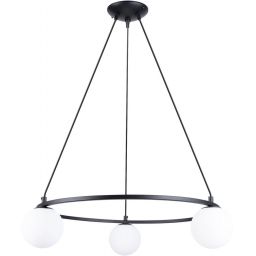 Sollux Lighting Yoli lampa wisząca 3x8W czarny SL.1213